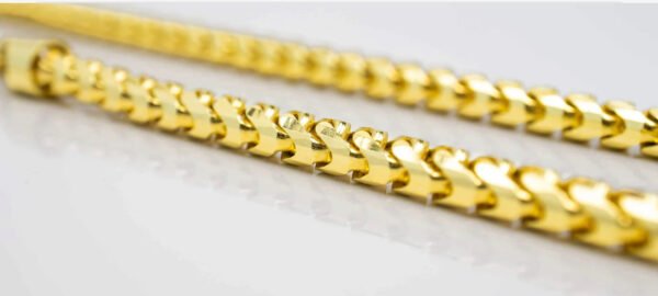 Cadena Franco 10k 1.3mm - 22"